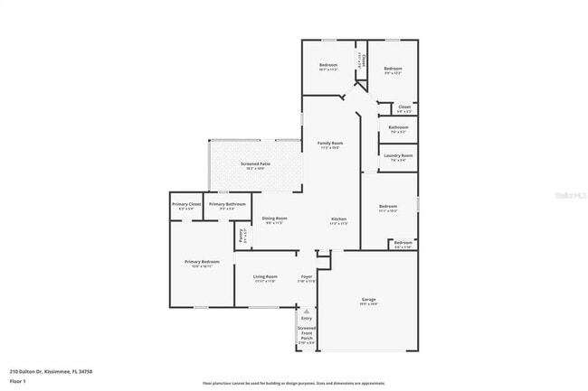210 Dalton Dr in Kissimmee, FL - Foto de edificio - Building Photo