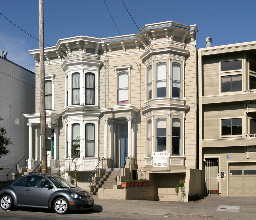 2664 Bush St in San Francisco, CA - Building Photo