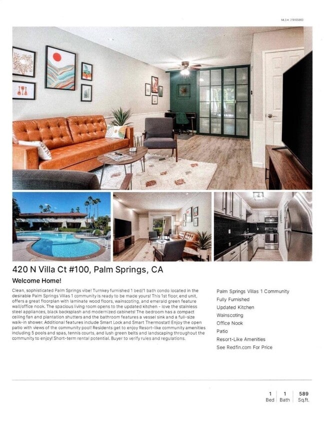 420 N Villa Ct in Palm Springs, CA - Building Photo - Building Photo