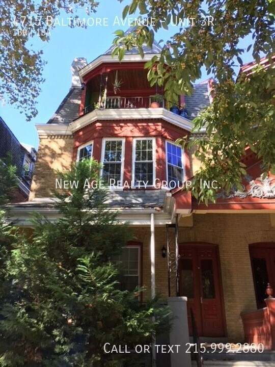 4715 Baltimore Ave in Philadelphia, PA - Building Photo