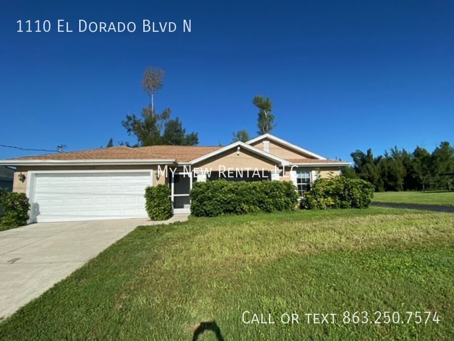 1110 El Dorado Blvd N in Cape Coral, FL - Foto de edificio