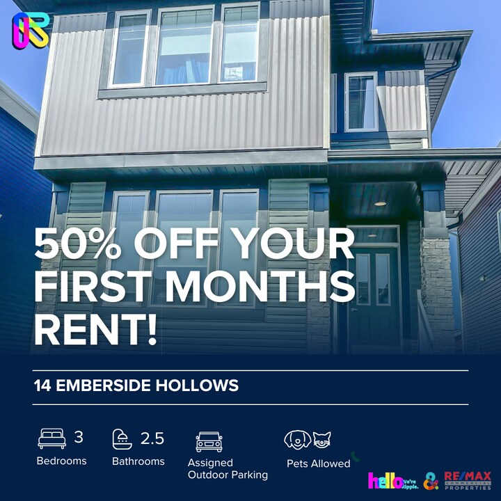 14 Emberside Holw in Cochrane, AB - Building Photo