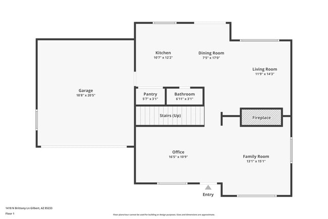 1418 N Brittany Ln in Gilbert, AZ - Building Photo - Building Photo