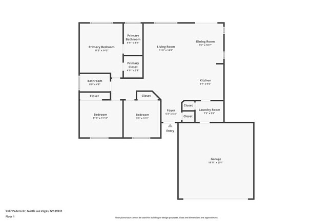 5337 N Padero Dr in North Las Vegas, NV - Building Photo - Building Photo