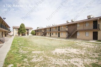 Maxwell Pines in El Paso, TX - Foto de edificio - Building Photo