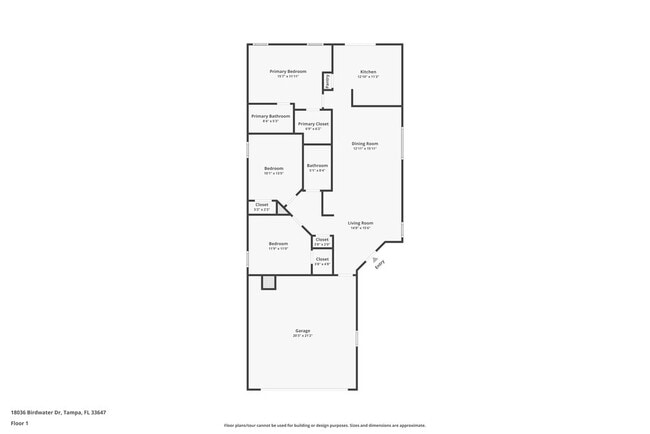 18036 Birdwater Dr in Tampa, FL - Foto de edificio - Building Photo