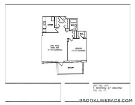 101 Monmouth St, Unit 514 in Brookline, MA - Building Photo