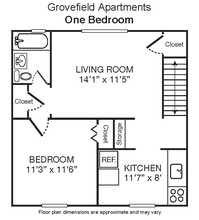 Grovefield Apartments in Bergenfield, NJ - Building Photo - Floor Plan