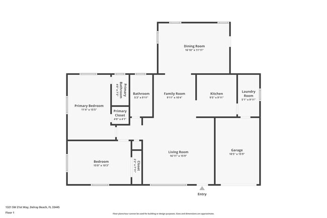 1321 SW 21st Way in Delray Beach, FL - Foto de edificio - Building Photo