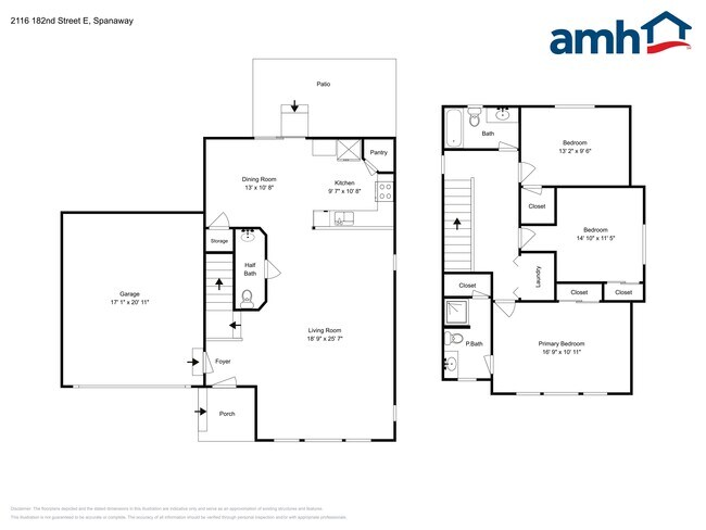 2116 182nd Street Ct E in Spanaway, WA - Building Photo - Building Photo