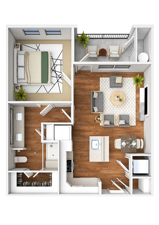 Mariposa at Communications Parkway in Plano, TX - Foto de edificio - Floor Plan