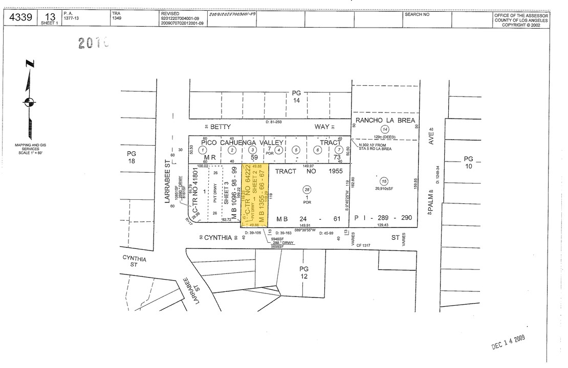 8833 Cynthia St in West Hollywood, CA - Building Photo