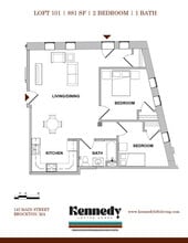 Kennedy Lofts in Brockton, MA - Building Photo - Floor Plan
