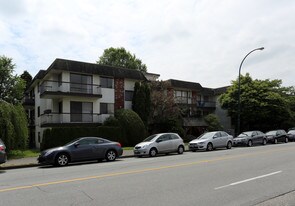 Bryanston Court in Vancouver, BC - Building Photo