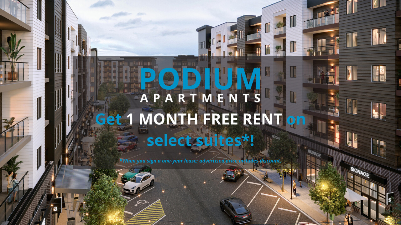 Podium Apartments in Calgary, AB - Building Photo