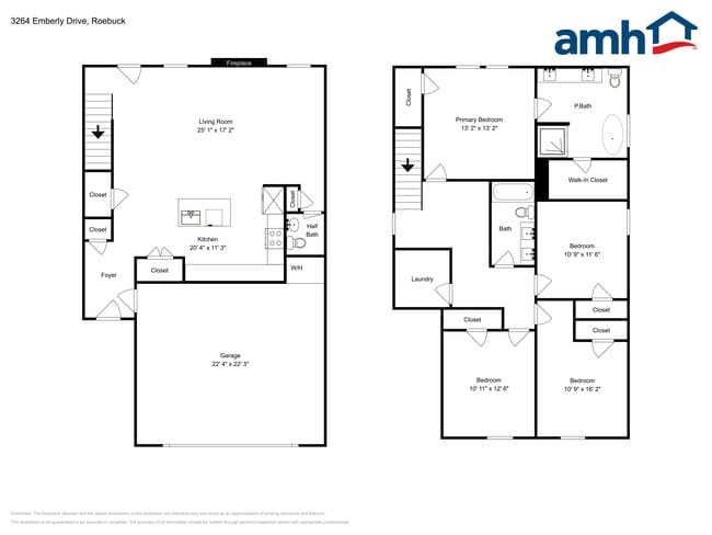 3264 Emberly Dr in Roebuck, SC - Foto de edificio - Building Photo