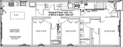 243 N West St, Unit 201 in Naperville, IL - Building Photo - Building Photo