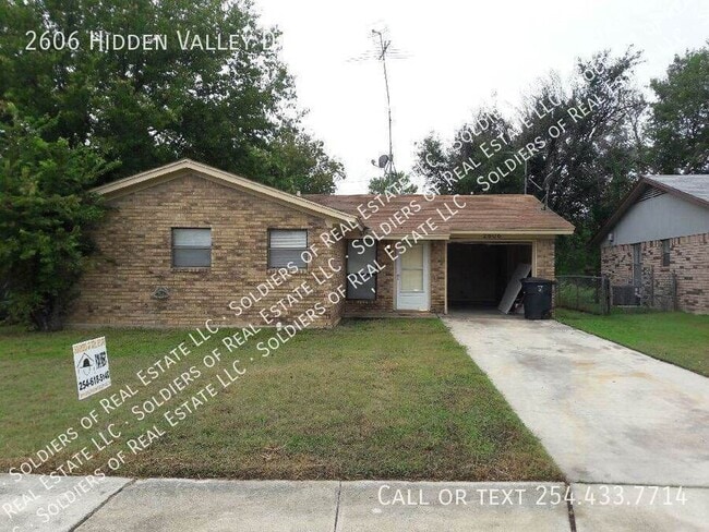 property at 2606 Hidden Valley Dr