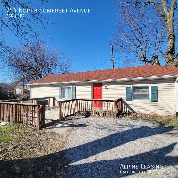 754 N Somerset Ave in Indianapolis, IN - Building Photo