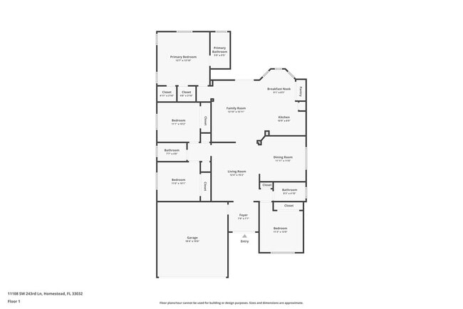 11108 SW 243rd Ln, Unit 614 in Homestead, FL - Building Photo - Building Photo