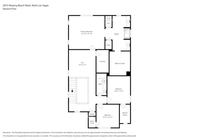 2912 Weeping Beech Rd in North Las Vegas, NV - Building Photo - Building Photo