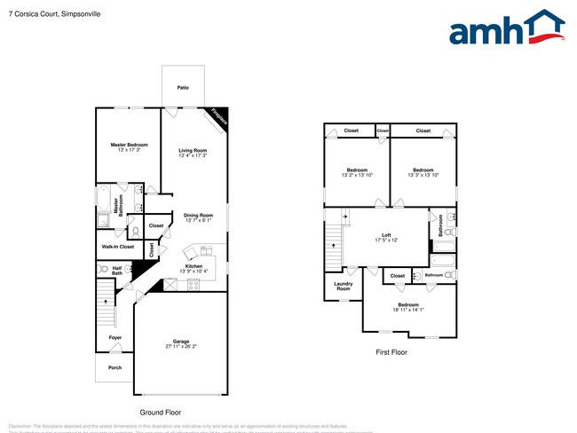 7 Corsica Ct in Simpsonville, SC - Foto de edificio - Building Photo