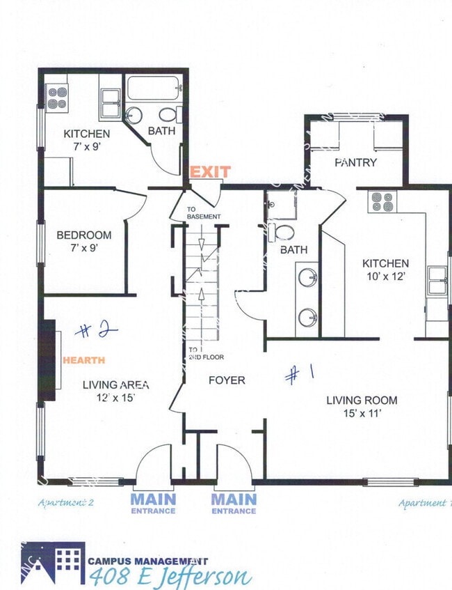 408 E Jefferson St in Ann Arbor, MI - Building Photo - Building Photo