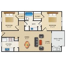Avistar On The Hills in San Antonio, TX - Foto de edificio - Floor Plan