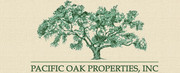 Property Management Company Logo Pacific Oak Properties