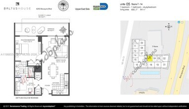 4250 Biscayne Blvd, Unit 1205 in Miami, FL - Building Photo - Building Photo