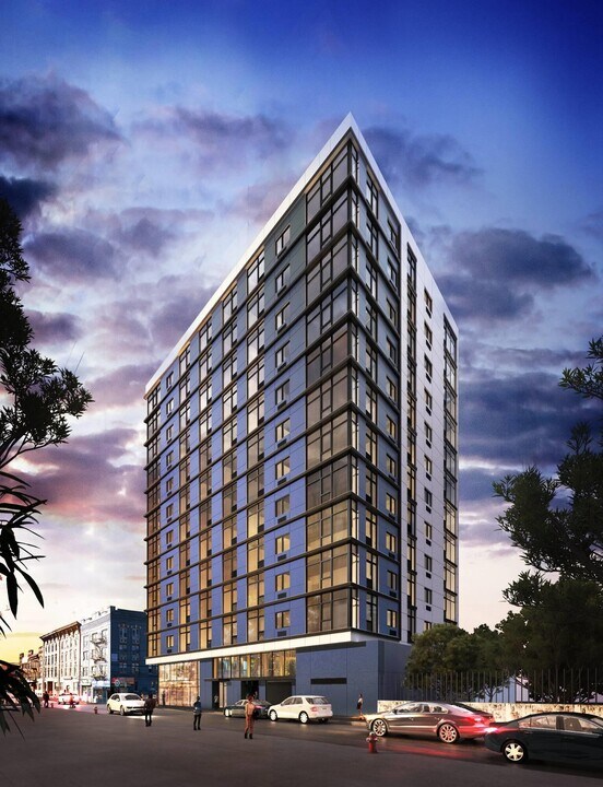 345 Baldwin Ave-Unit -1301Penthouse in Jersey City, NJ - Foto de edificio