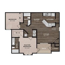 Southside Villas in Jacksonville, FL - Foto de edificio - Floor Plan