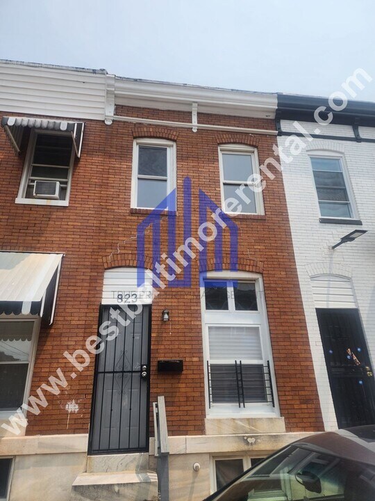 823 N Belnord Ave in Baltimore, MD - Foto de edificio