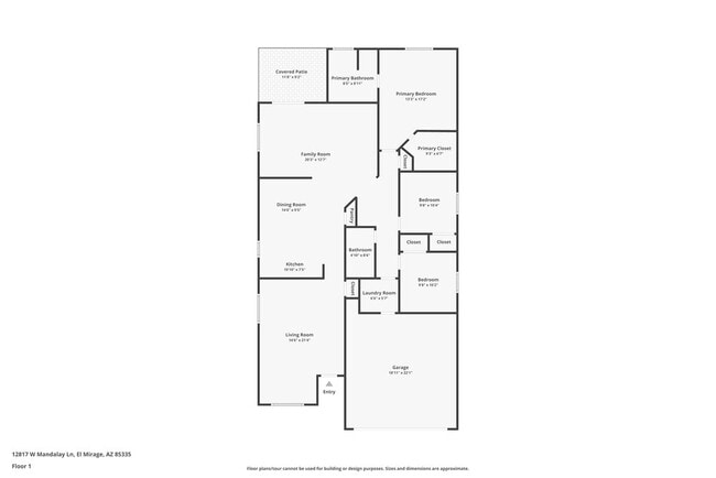 12817 W Mandalay Ln in El Mirage, AZ - Building Photo - Building Photo