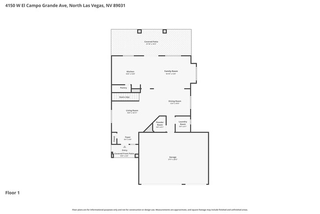 4150 W El Campo Grande Ave in North Las Vegas, NV - Building Photo - Building Photo