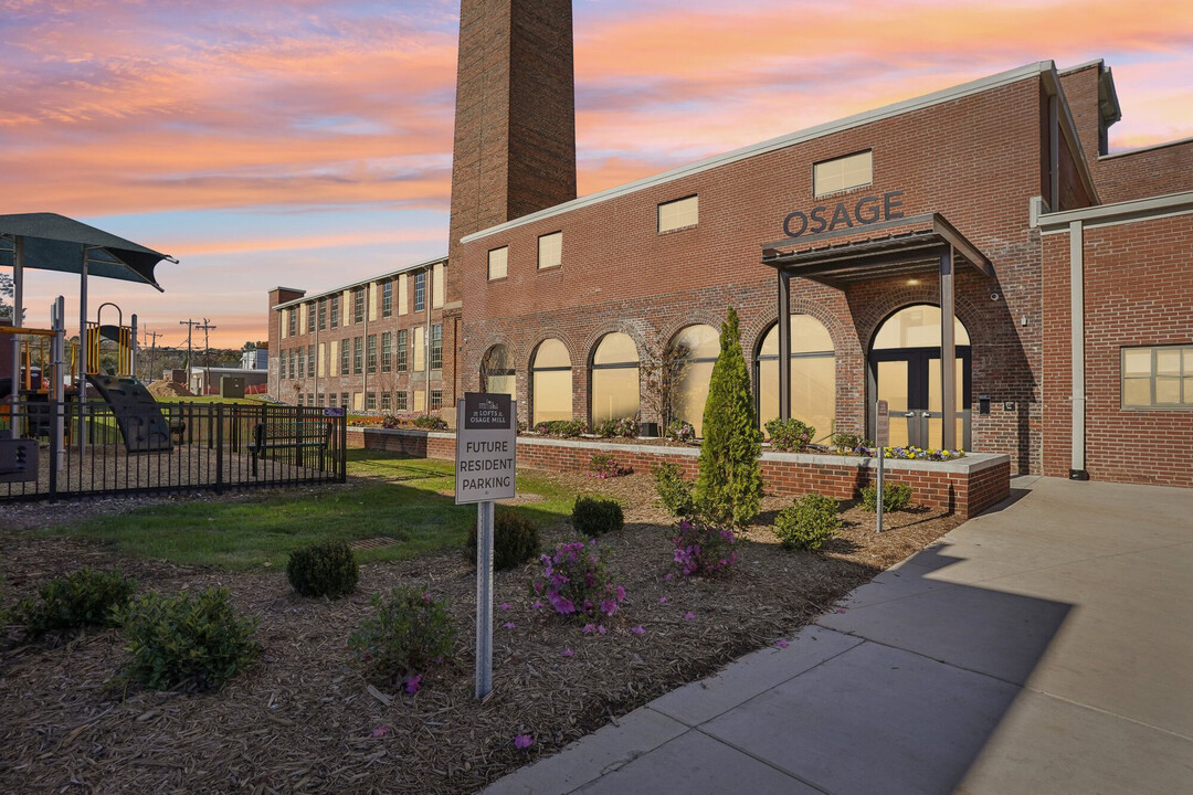 The Lofts at Osage Mill in Bessemer City, NC - Building Photo