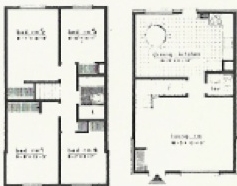 Colonial Square Homes in Kansas City, MO - Building Photo - Floor Plan