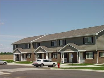 Hunters Gate Townhomes in Harrisburg, SD - Foto de edificio