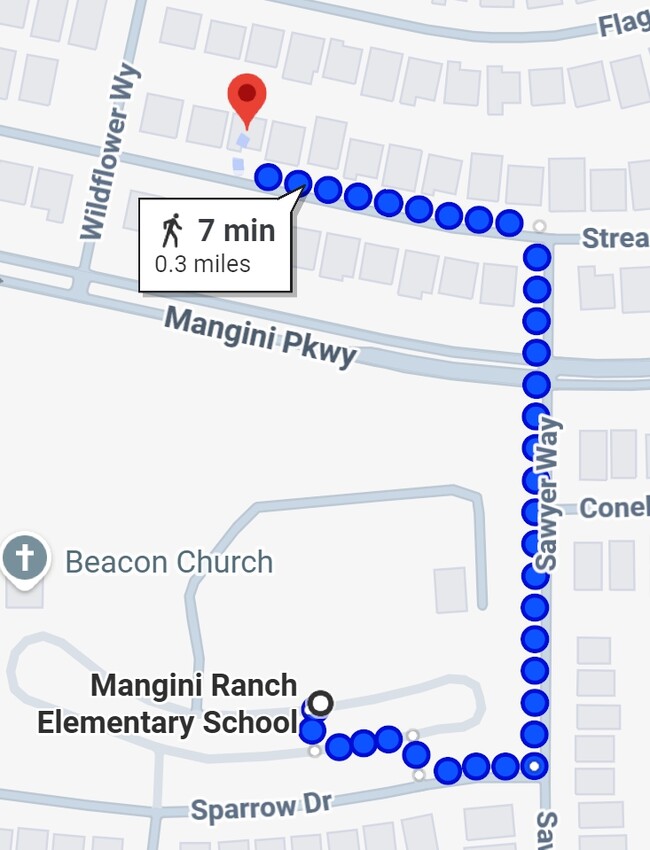 property at 4656 Streambed Dr