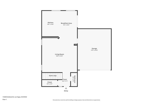 11548 Kindsland St in Las Vegas, NV - Foto de edificio - Building Photo