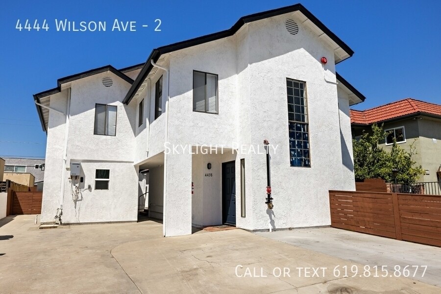 4444 Wilson Ave in San Diego, CA - Building Photo