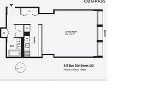 343 E 30th St, Unit 16D in New York, NY - Foto de edificio - Building Photo