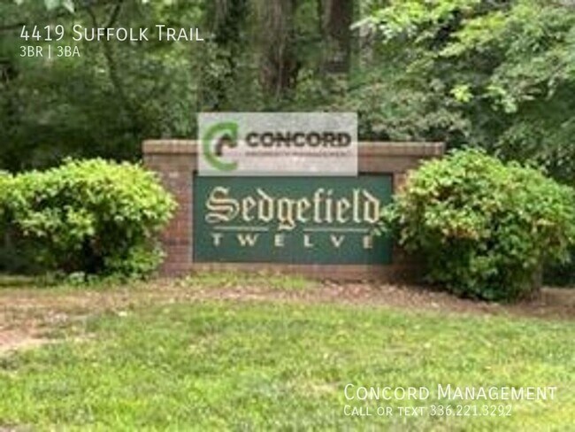 4419 Suffolk Trail in Greensboro, NC - Building Photo - Building Photo