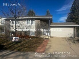 2881 Loma Pl in Boulder, CO - Building Photo