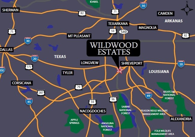 Wildwood Estates in Bethany, LA - Building Photo - Other