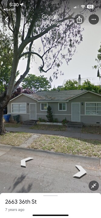 2655 36th St in Sacramento, CA - Building Photo