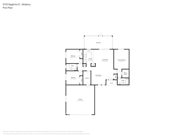 3742 Sapphire Ct in Mulberry, FL - Foto de edificio - Building Photo