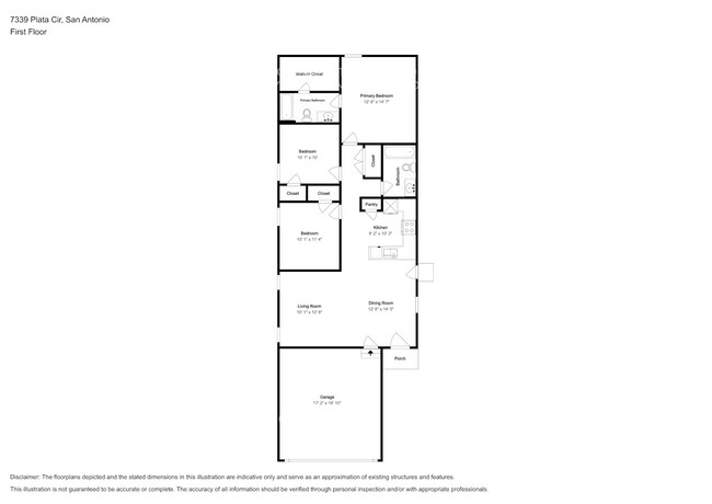 7339 Plata Cir in San Antonio, TX - Foto de edificio - Building Photo