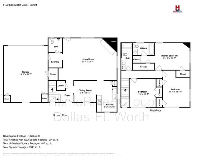 5100 Edgewater Dr in Rowlett, TX - Building Photo - Building Photo