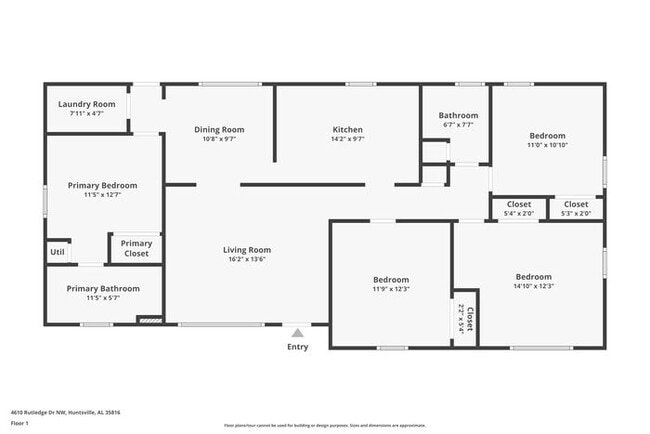 4610 Rutledge Dr NW in Huntsville, AL - Building Photo - Building Photo